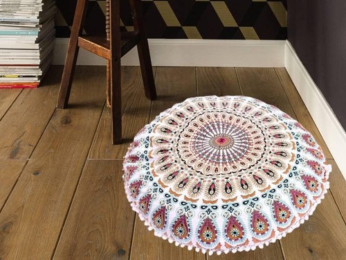 Mandala Large Pouf Pillow Case Meditation Floor Cushion Cover Bohemian Ottoman - Picture 108 of 112
