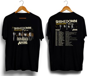 shinedown tour shirts 2019