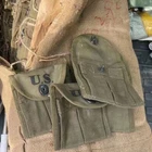 1PC SURPLUS US WW2 M1 CARBINE AMMO POUCH MILITARY US GI GEAR ORIGINAL USA