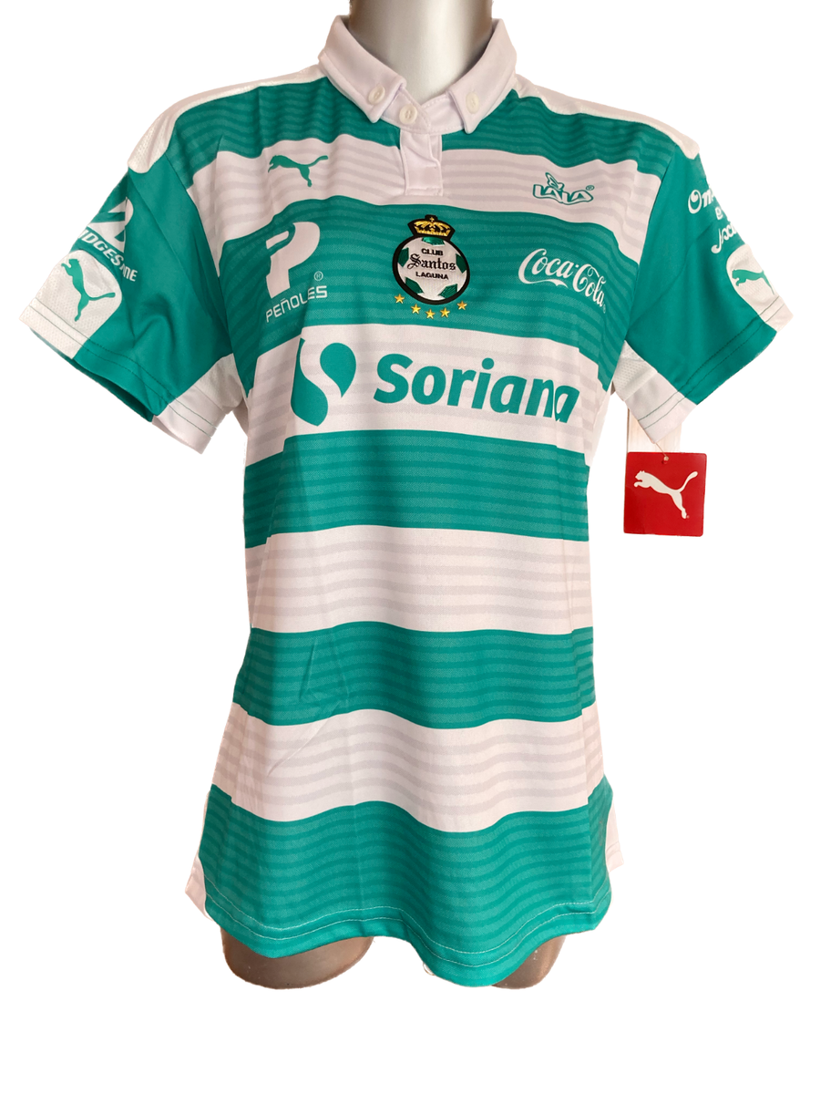 Santos Laguna Home Shirt Womens 2015-2016 Jersey Mexico Torreon