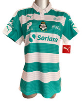 Santos Laguna Home Shirt Womens 2015-2016 Jersey Mexico Torreon Puma 749286 BNWT