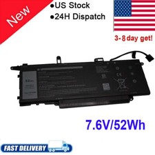 52Wh NF2MW Battery Fits for Latitude 7400 2-in-1 9410 2-in-1 7146W GJD1V