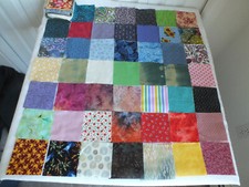 180 quilting cotton fabric charm pack 4.25" squares approx 50 batik patterns