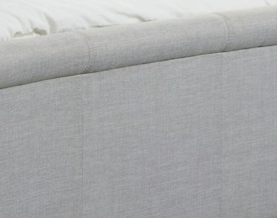 solid wooden double bed frame with mattress used eBay