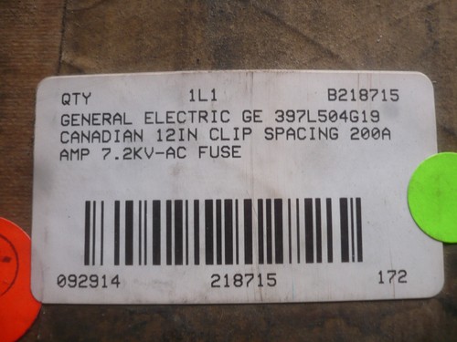 New General Electric 397L504G19 Fuse Ugly Box - Picture 2 of 3