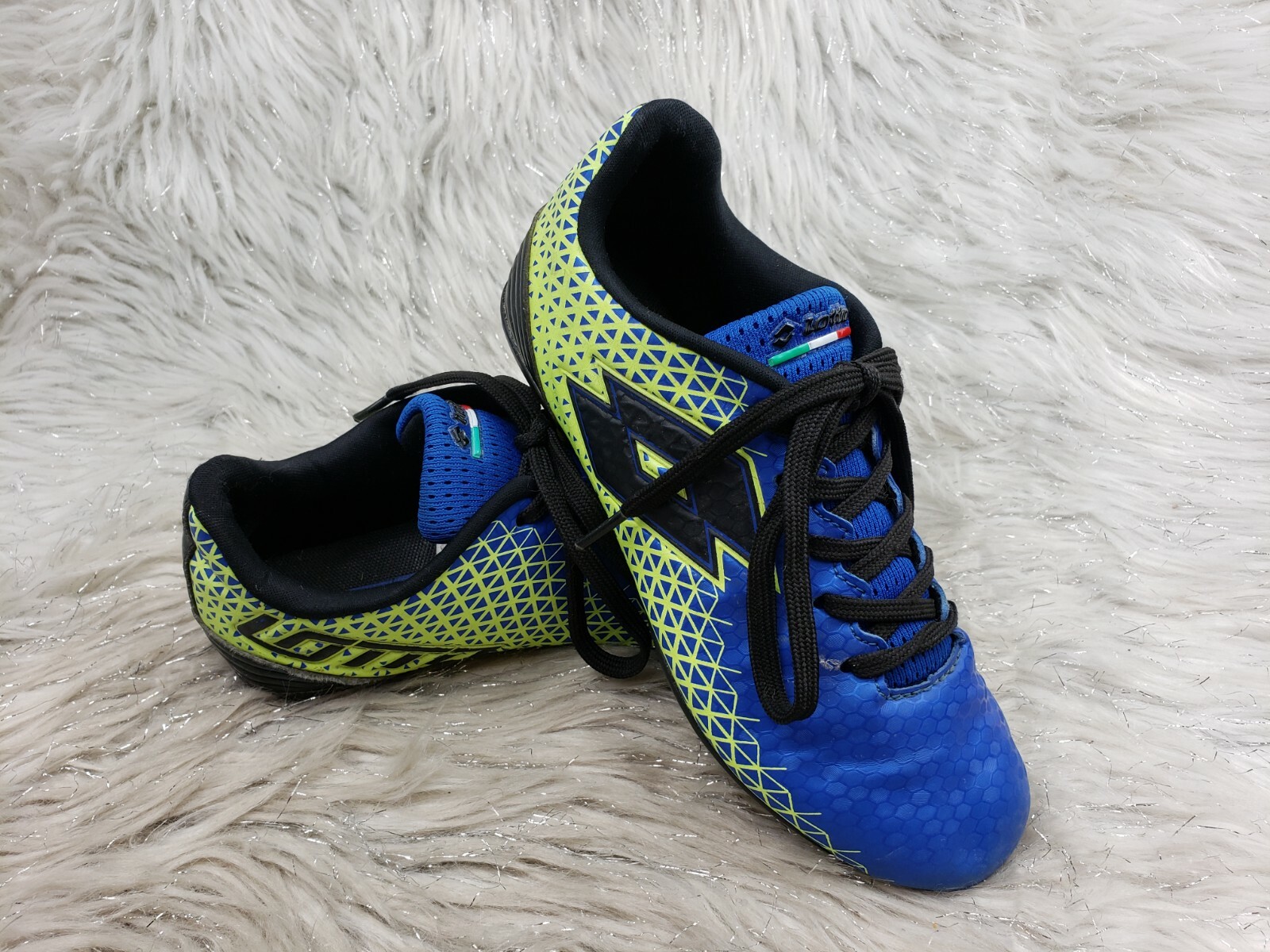 LOTTO FORZA Elite Jr. blu giallo bambino taglia 2 5