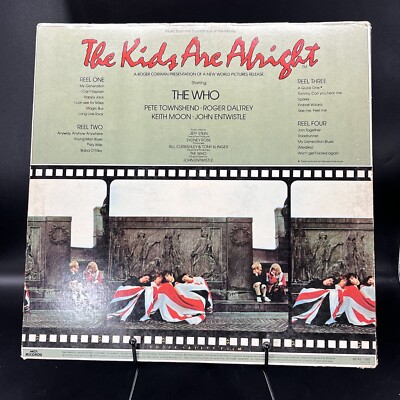 The WHO The Kids Are Alright Double Vinyl LP Bonus Booklet 1979