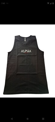 New Men's Alpha Print Tank XL / L / M / S