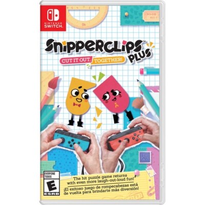 Snipperclips Plus: Cut It Out, Together (Switch, 2017) for sale 