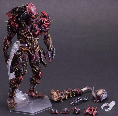 Play Arts Movie Predator 1/6 Scale Action Figure G1 Collectible Model Toys 10in