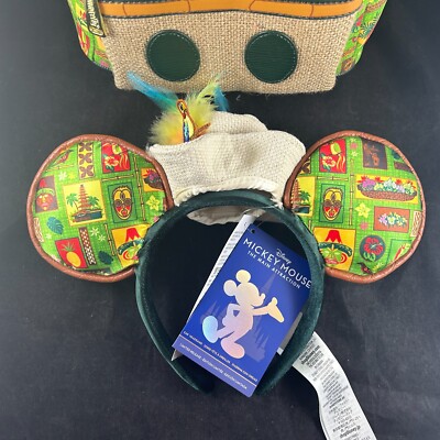DISNEY MICKEY MAIN ATTRACTION ENCHANTED TIKI ROOM LOUNGEFLY  display picture 3