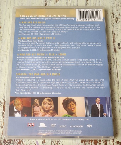 NM Frank Sinatra: A Man and His Music - The Collection (2011) DVD, 2-Disc Set US - Picture 4 of 4