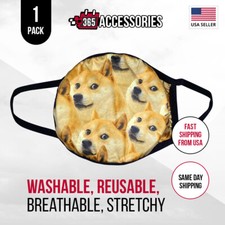 Double Layer Cotton Face Mask Washable Reusable Cloth Soft Women Men