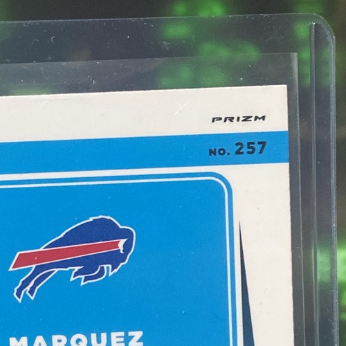 Marquez Stevenson 2021 Donruss Optic Silver Holo Prizm Rated Rookie RC#257 Bills - Picture 4 of 5
