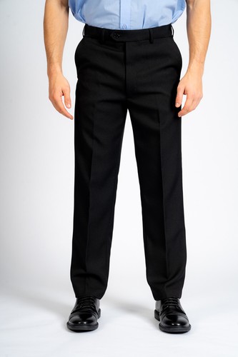MENS TROUSERS SELF ADJUSTING FLEXIBLE WAIST SMART LIGHT WEIGHT TRAVEL PANTS - Picture 6 of 20