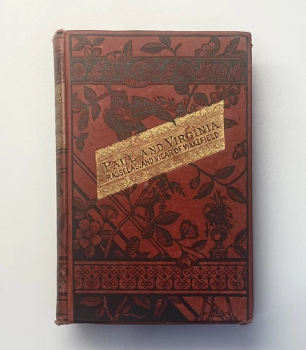 Paul and Virginia, Rasselas, and Vicar of Wakefield - 1880 Lovell Edition HC