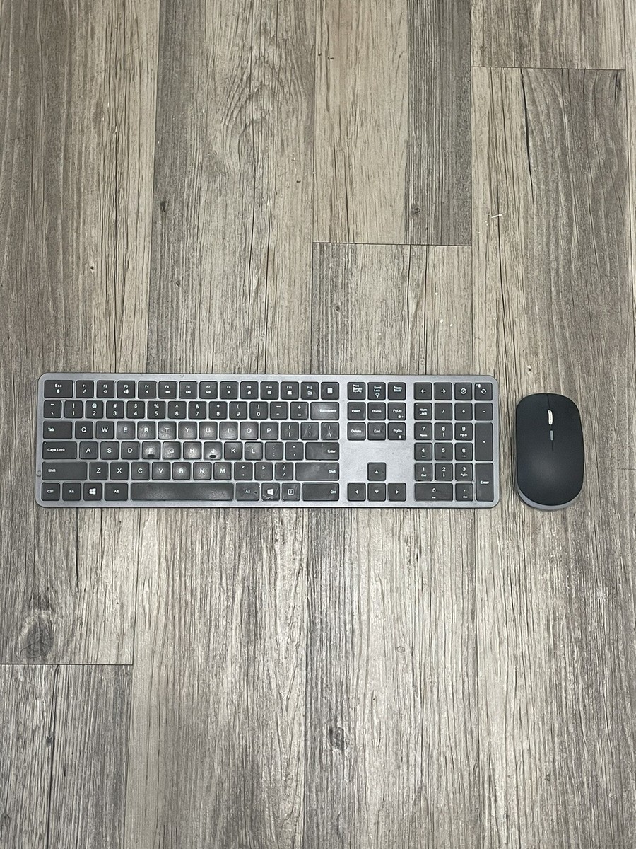 SEENDA Backlit Wireless Keyboard With Mouse Model ISJ-ZXK22TZ | eBay