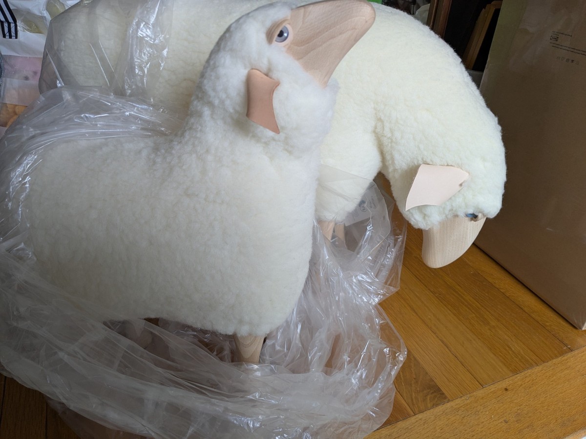 最終値下げCCU NEAT SHEEP REGULAR サイズ1美品 White Sheep for Decoration with Real Wool – Playoffside.com