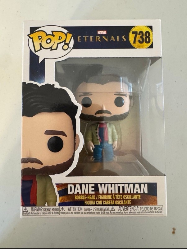 Dane Whitman 738 Funko Pop • Marvel Eternals • Bobble-Head Vinyl Figure NIB