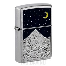 ZIPPO ACCENDINO MOUNTAINS EMBLEM 48632 ZIPPO ORIGINAL USA