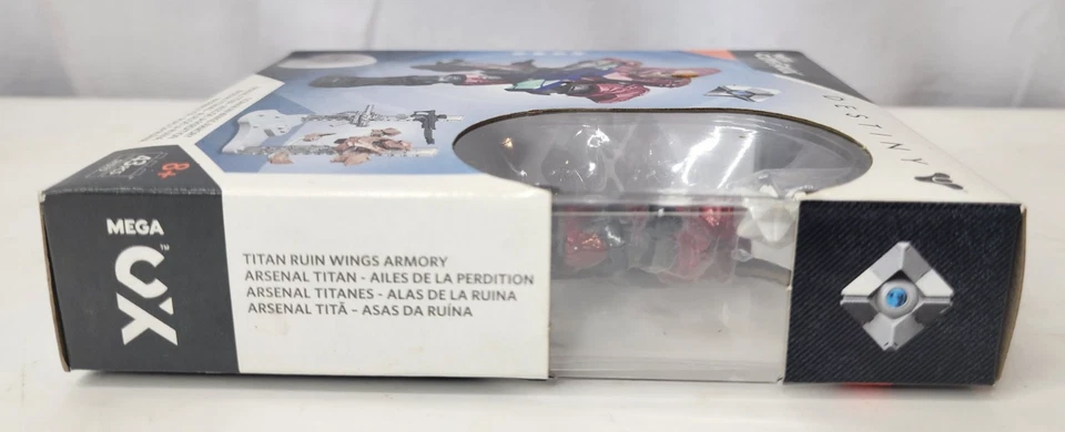 Destiny Titan Ruin Wings Armory Mega Construx DXD70 2017 43 Pieces NEW IN Box - Image 3 of 4