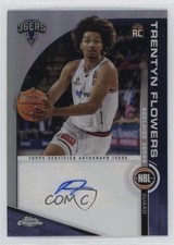 2023 Topps Chrome NBL National Basketball League Trentyn Flowers #A-TF Auto 1u6