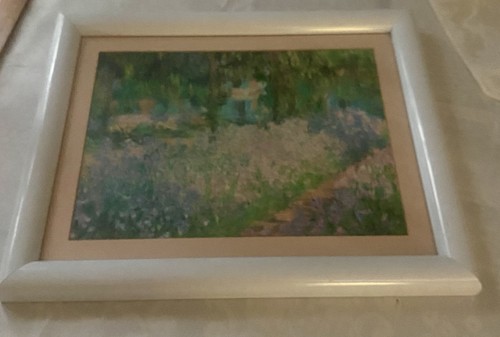 Quadro con cornice Il giardino degli artisti a Giverny 1900 Claude Monet 14 x 16 opaco - Foto 14 di 15
