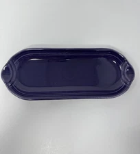 Fiesta Plum Purple Relish Utility Tray Homer Laughlin Ceramic Dish Kitchenware