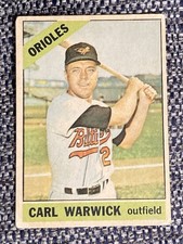 1966 Topps Venezuela Carl Warwick #247 Baltimore Orioles CENTERED No Glue Nice