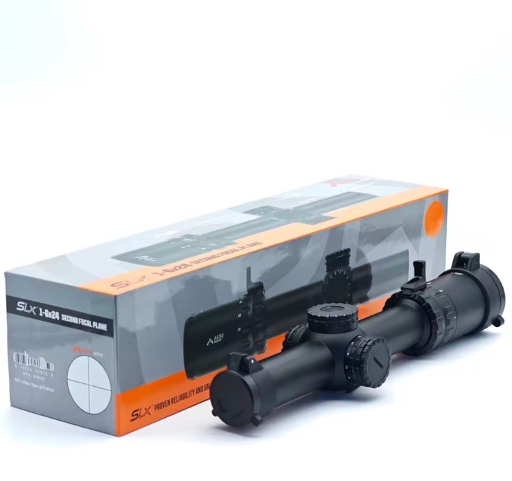Primary Arms SLX 1-6X24S NOVA 6x24mm ACSS Nova SFP Scope Black New In The Box. 