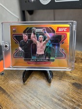 2022 Panini Prizm UFC Alex Morono #25 Orange Prizm /99 RC