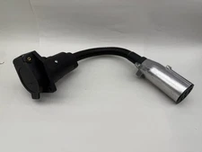 7 Pin round to 7 Way RV Blade Trailer Adapter Connector Wiring Harness Electric