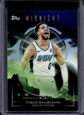 2025-26 Topps Midnight Tyrese Haliburton Night Vision SSP #NV-15 Pacers