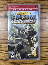 Socom US Navy Seals Fireteam Bravo (Sony PSP, 2005) MANUAL INCLUDED 