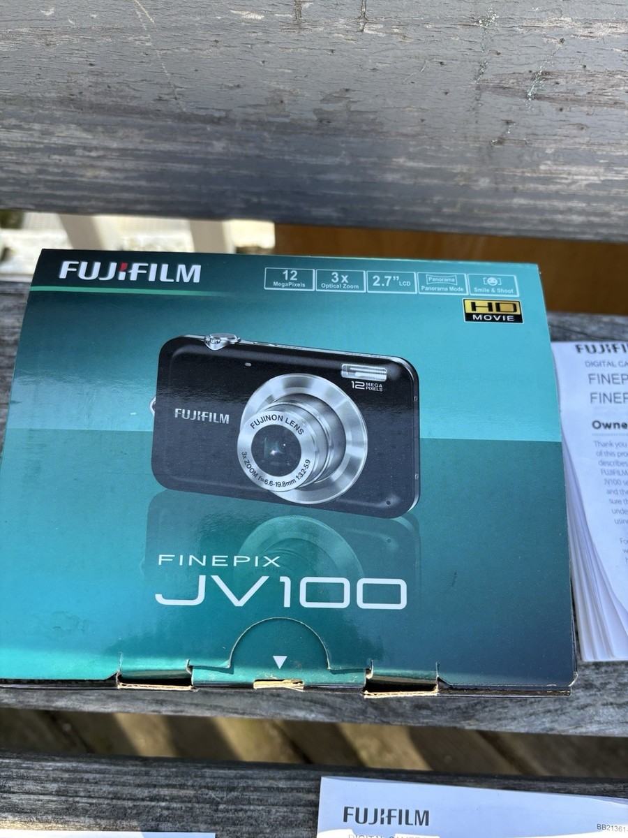 Fujifilm FinePix JV100 12 MP Digital Camera with 3x Optical Zoom