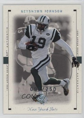 1999 SP Authentic Excitement /250 Keyshawn Johnson #59AE 03xg