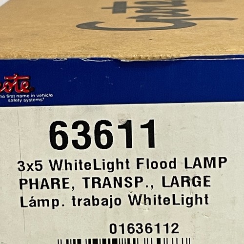 Grote 63611 3x5 LED Flood Light 700 Lumen Work Lamp Off-Road & Industrial Use - Foto 6 di 7