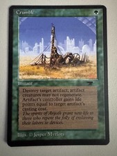 Crumble MTG - Antiquities - English ©1994 M/NM