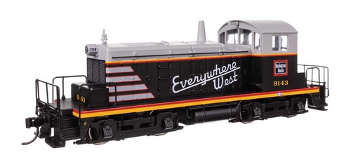 Walthers escala HO ~ EMD SW1 ~ DC ~ Chicago, Burlington y Quincy #9143 ~ 910-9241 | Zustand: New