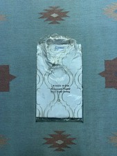 NEW Vintage 60s 70s long sleeve button shirt NWT DEADSTOCK white men s medium