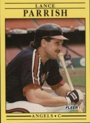 1991 Fleer #321 Lance Parrish - BB