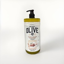 Korres Pure Greek Olive Showergel, 33.81 fl oz. 1000 ML -ALMOND COCOON UNSEALED 1.00 per gallon