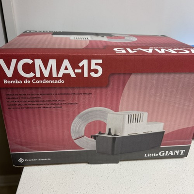 #ad Little Giant VCMA 15ULS Series 1 50 HP 115 Volt Condensate Pump w Safety Switch $29.99