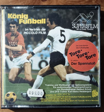 Super 8 Film "König Fußball - Der Spannstoß", Helmut Schön, Ton, Farbe, 60m