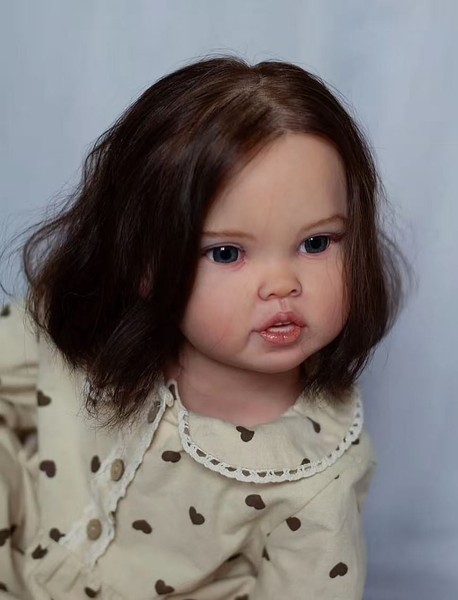 Muñeca Bebé Reborn Niña 30 Pulgadas, Realista y Linda, Pelo Implantado, Hecha a Mano, Regalo para Niños 2