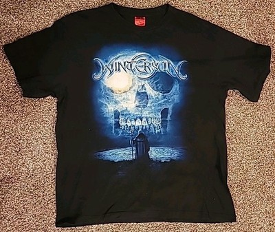 Wintersun T-Shirt Size Large Band Tee Art Worx Tag 2 Sided 
