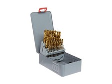 29-PC Gold-P HSS Drill Set, 1/16"-1/2" by 64ths, YG1, D1GP182SET