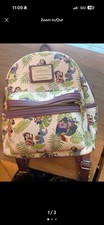 Loungefly Disney Lilo  Stitch Mini Backpack, Multicolor Tropical Print