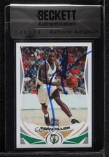 BAS 2004-05 Topps Tony Allen #245 Seal of Authenticity Auto 3c7