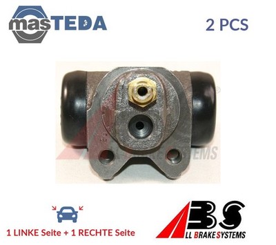 2808 RADBREMSZYLINDER TROMMELBREMSE HINTEN ABS 2PCS NEU OE QUALITÄT